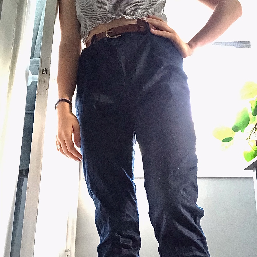 Navy blue pants